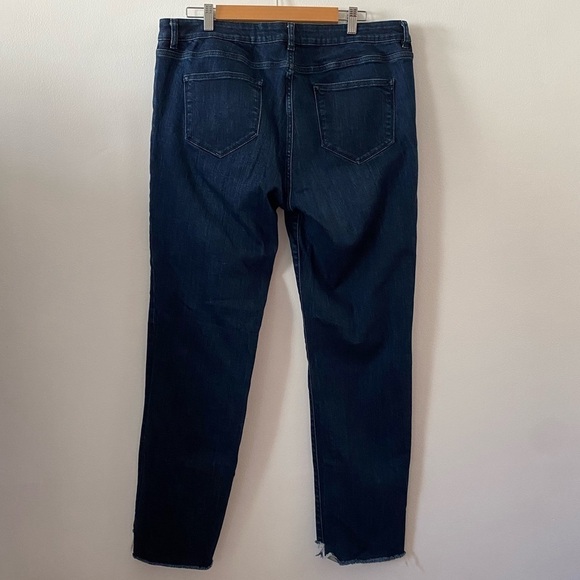 Asos Frayed hem Mid rise Jeans Size 36/34 - Picture 2 of 7